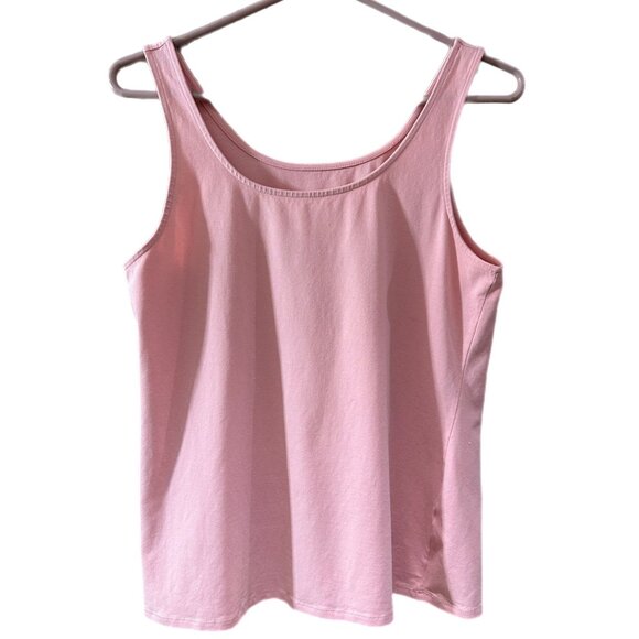 J.Jill Stretch Women’s Large Petite Pink Sweater and Matching Tank **READ** - Picture 6 of 8